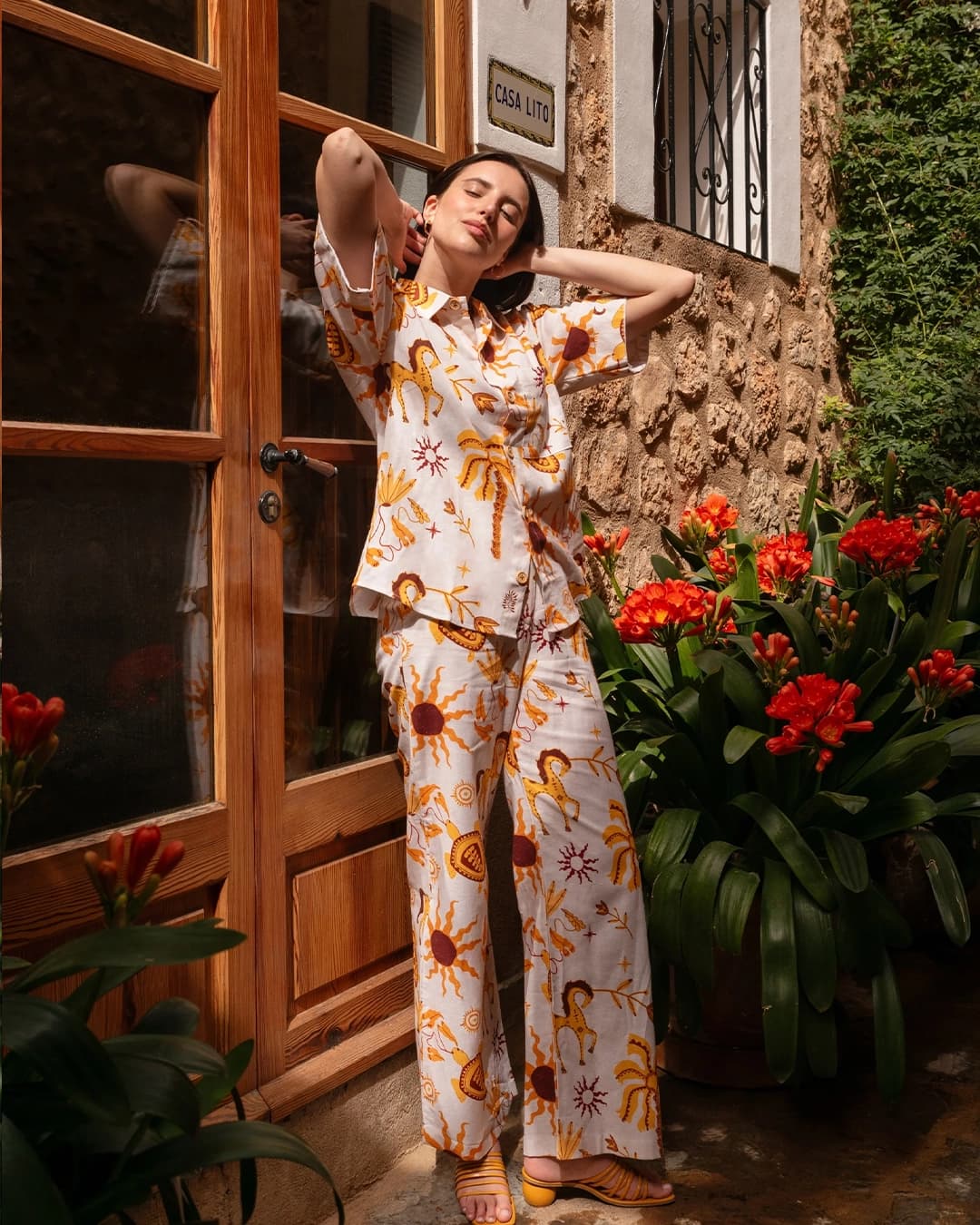 Gelato Co-ord Set in Athena Print