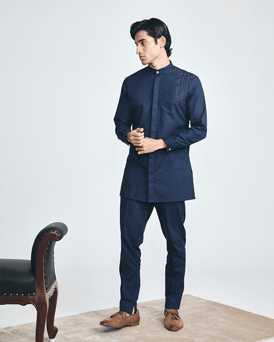 Blue Trouser Style Pajama
