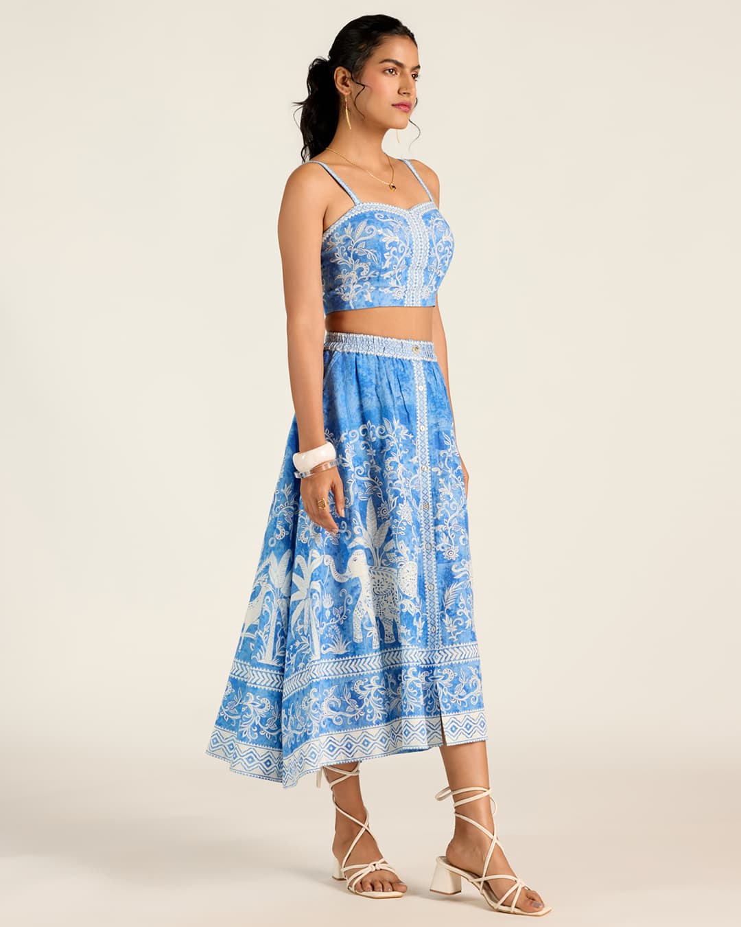 Blue Edwin Cord Set