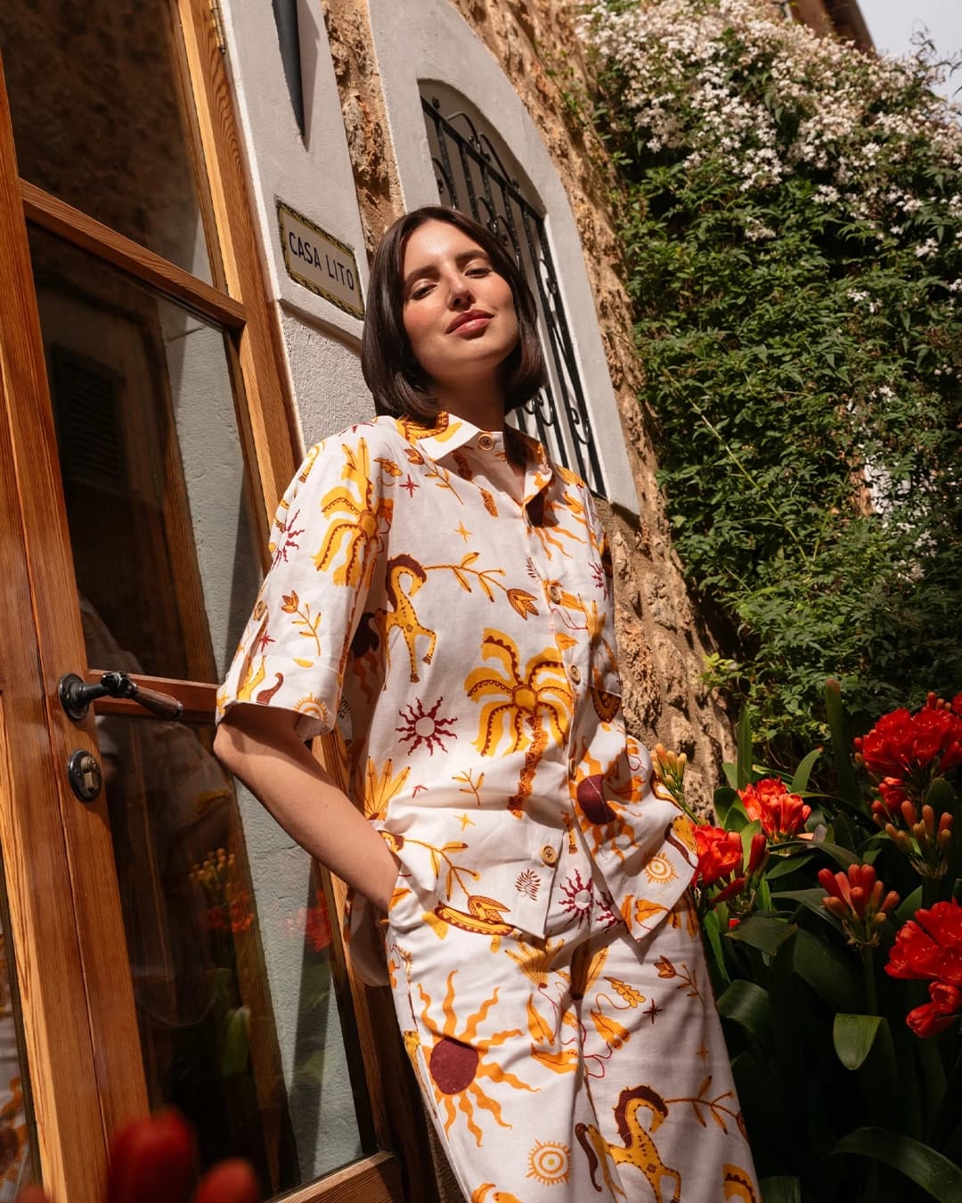 Gelato Co-ord Set in Athena Print