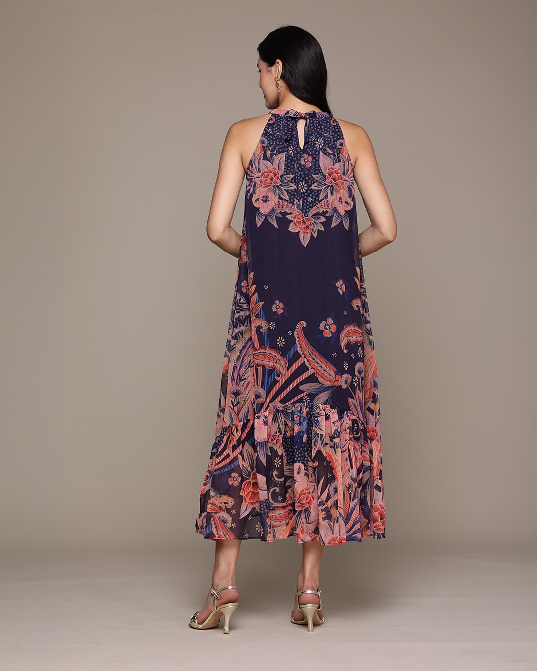 Navy Blue Vaasvi Long Dress