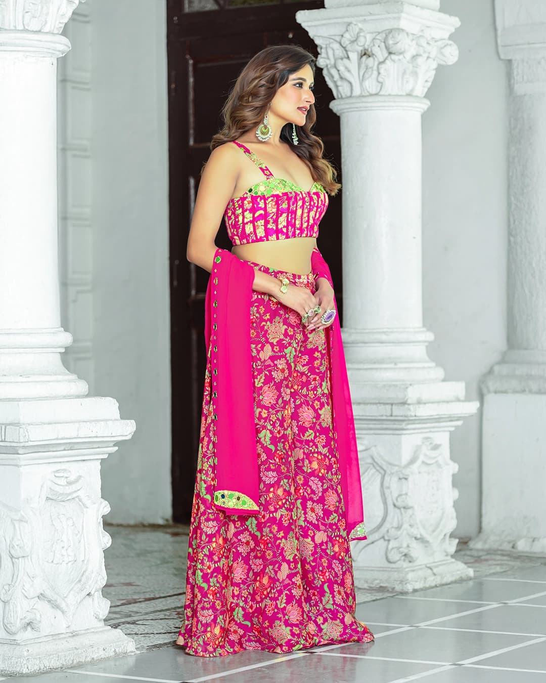 Gulbahaar Mirrorwork Coord Set