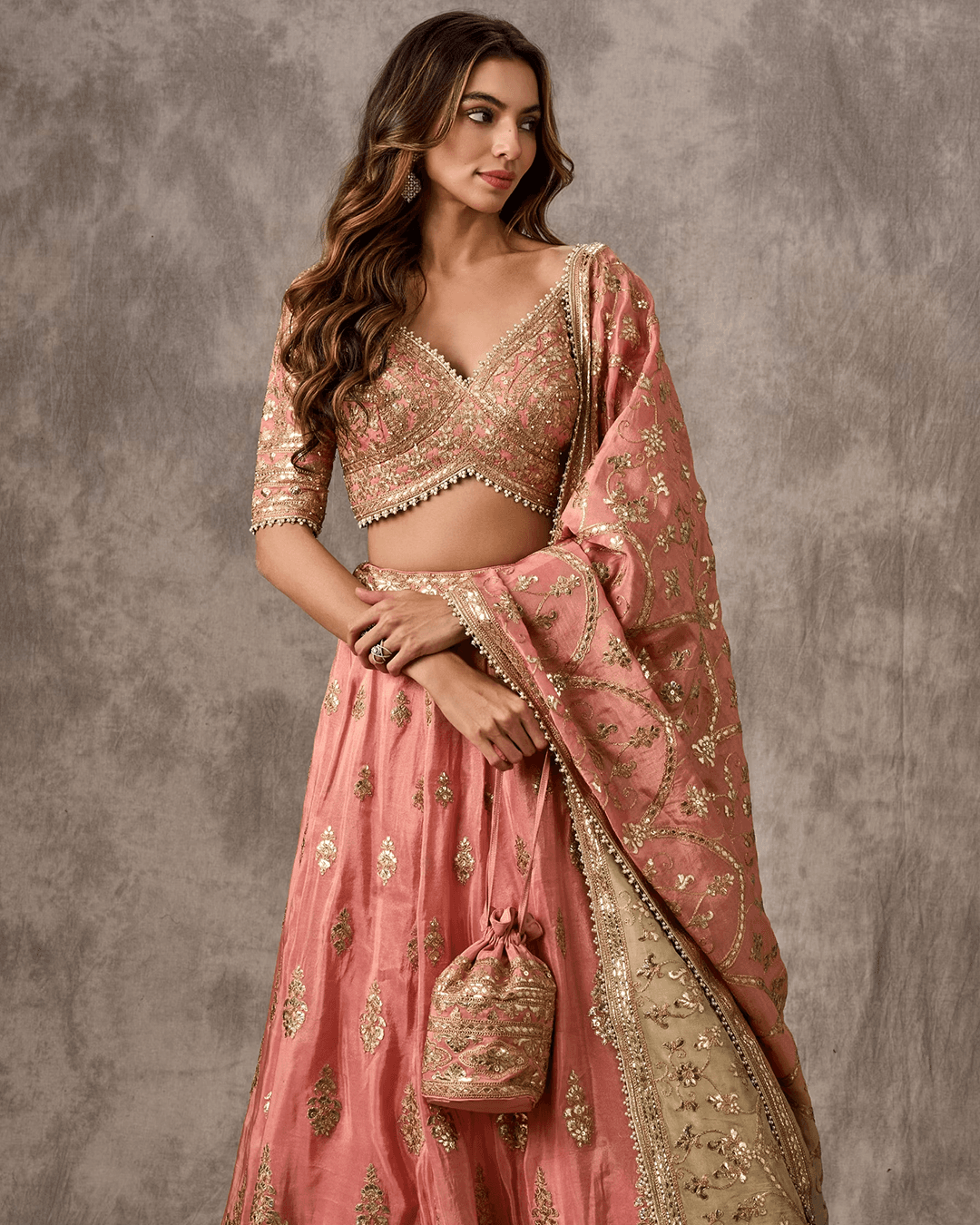 Gorgeous Pink Festivity Lehenga
