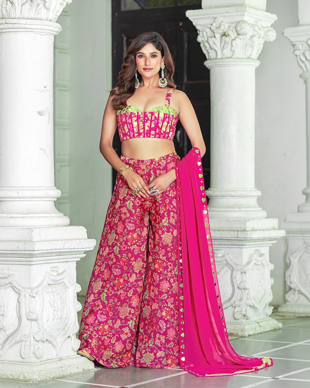 Gulbahaar Mirrorwork Coord Set