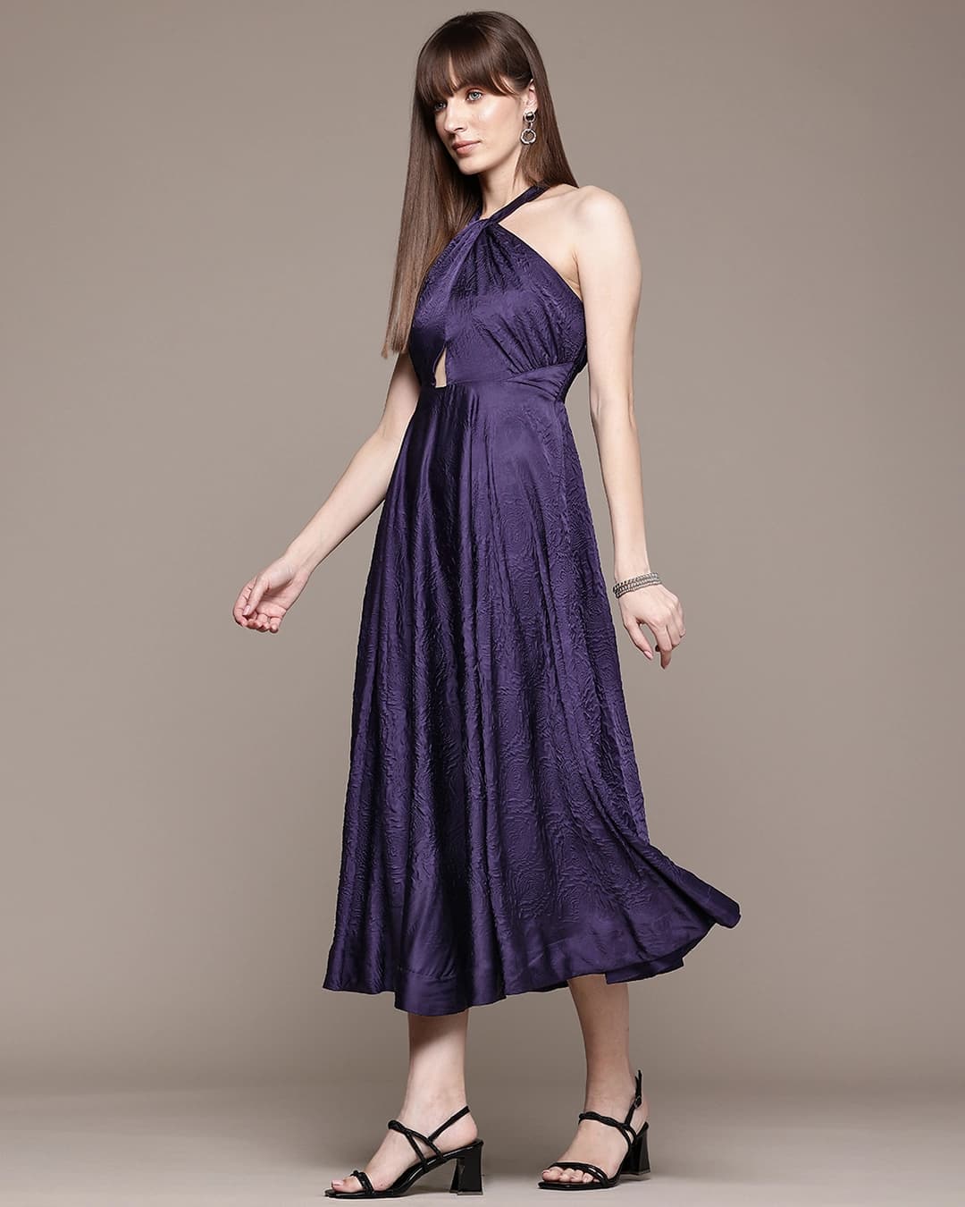 Purple Matilda Long Dress