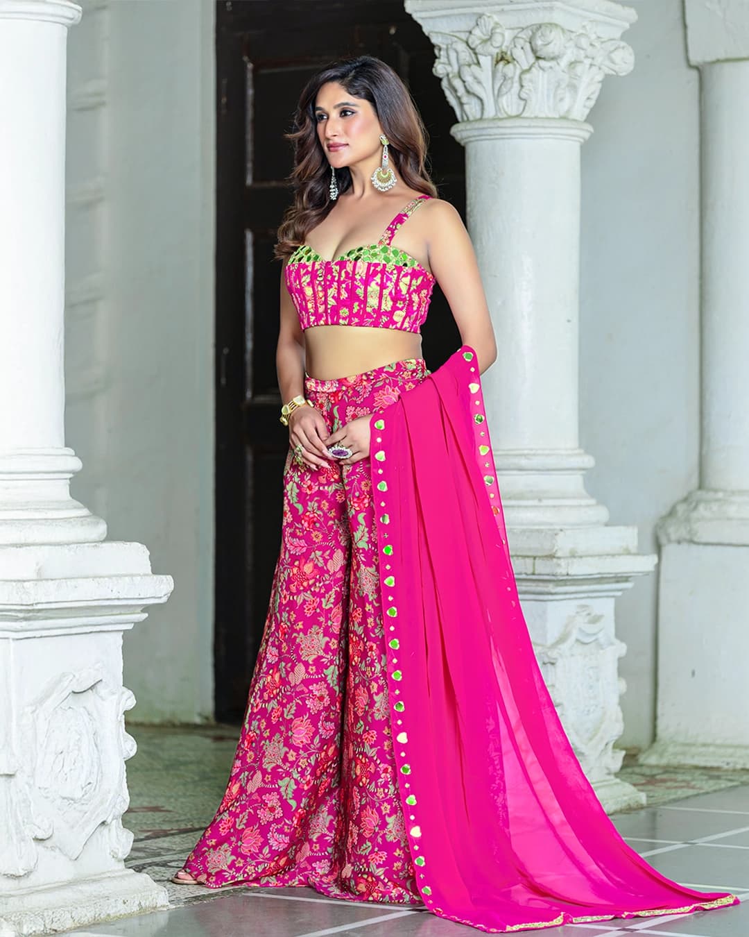 Gulbahaar Mirrorwork Coord Set