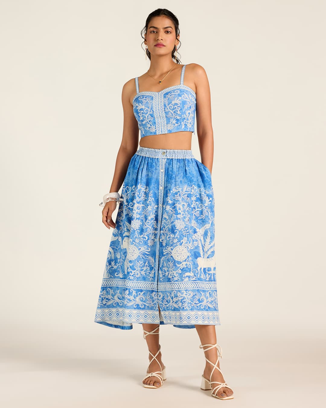 Blue Edwin Cord Set
